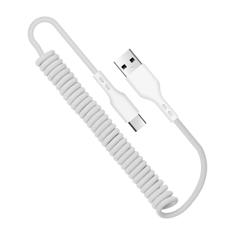 66W spring fast charging line