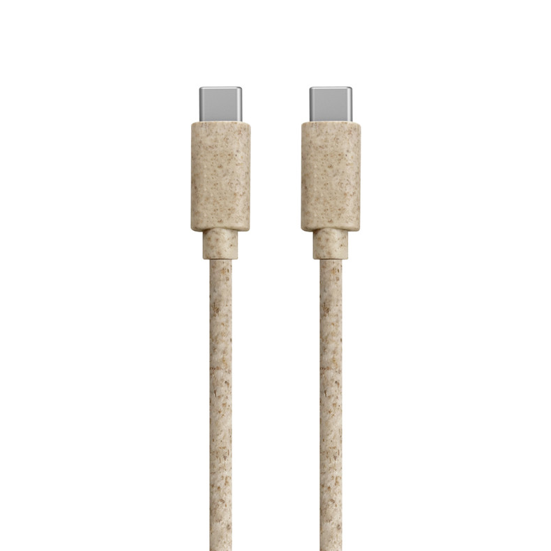 (hemp rope) straw degradable data line