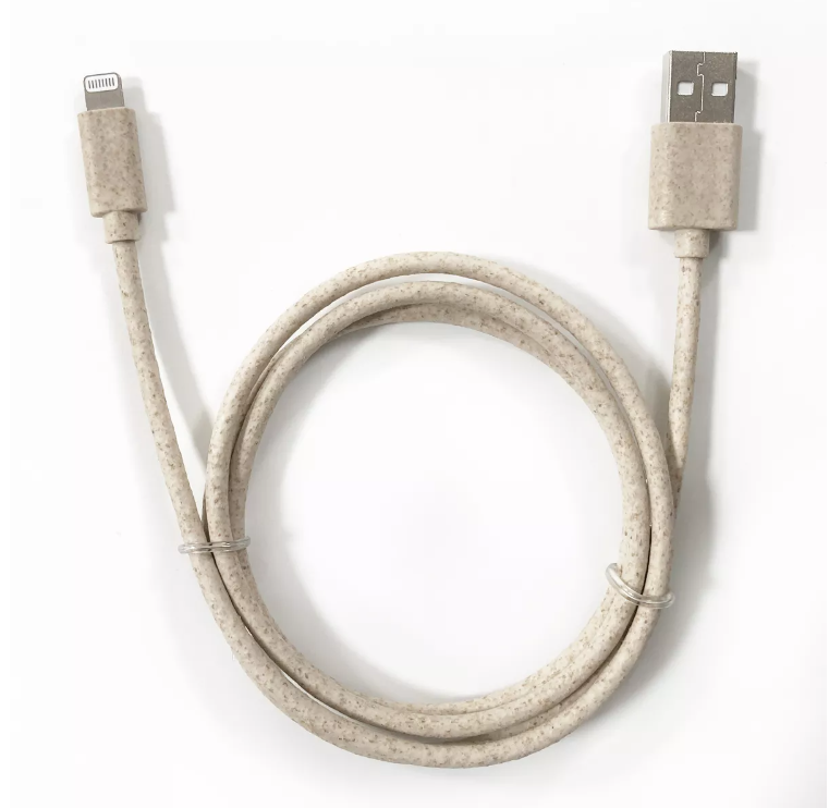 (hemp rope) straw degradable data line