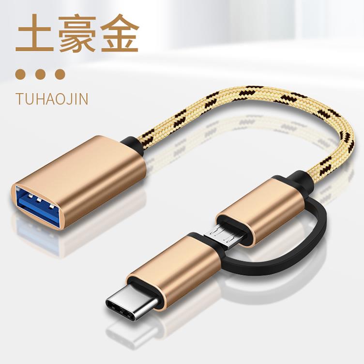 OTG two-in-one adapter