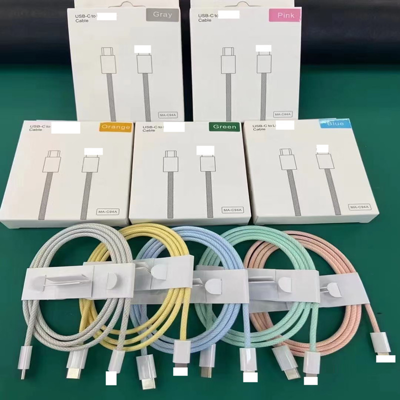 PD20W Makaron braided data cable